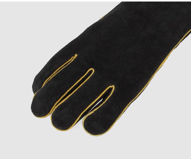 Flame Retardant High Temperature Resistant BBQ Leather Glove thumbnail 5