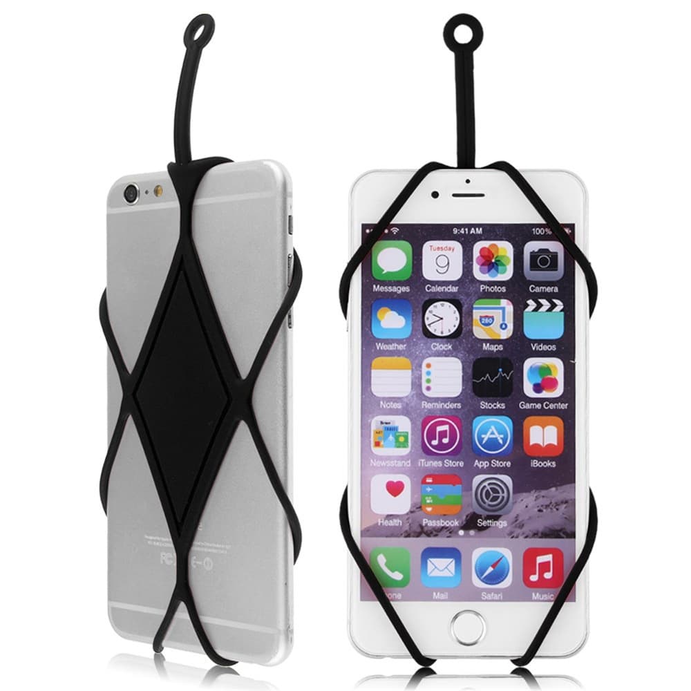 Silicone Phone Card Case Holder with Rope thumbnail 2