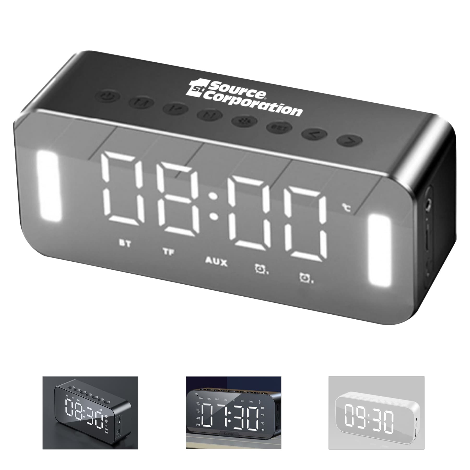 Smart Mini Alarm Clock Speaker