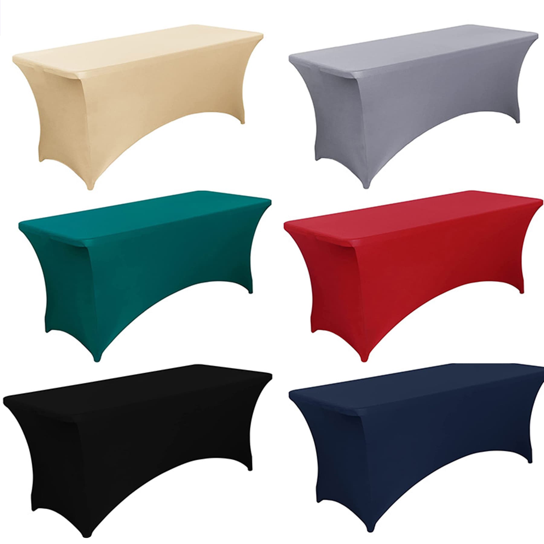 Custom Stretchable Polyester Table Cloth thumbnail 4