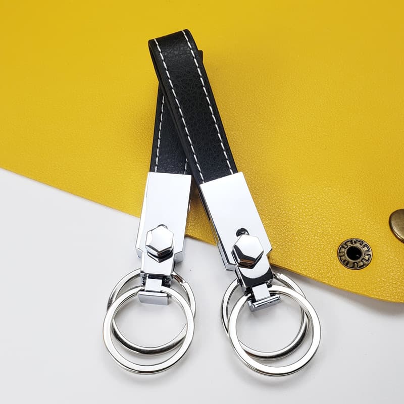 PU Leather Metal Key Chain thumbnail 4