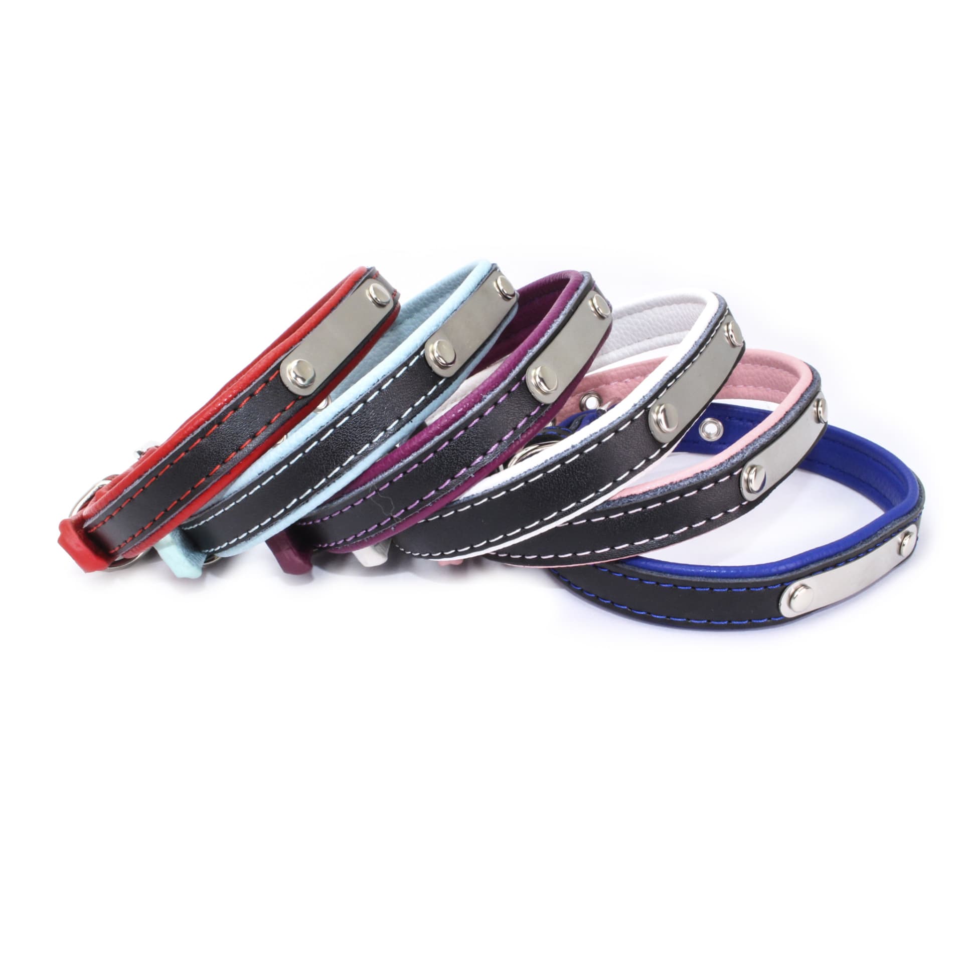 Leather Pet Collar thumbnail 2