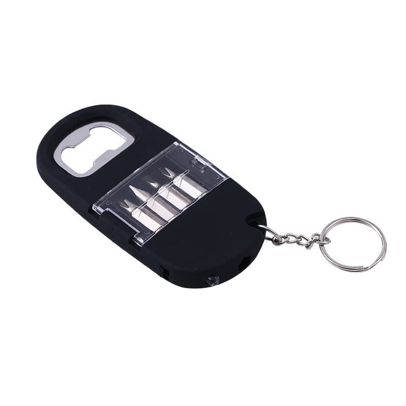 Mini Tool Kit With Bottle Opener Keychain thumbnail 2