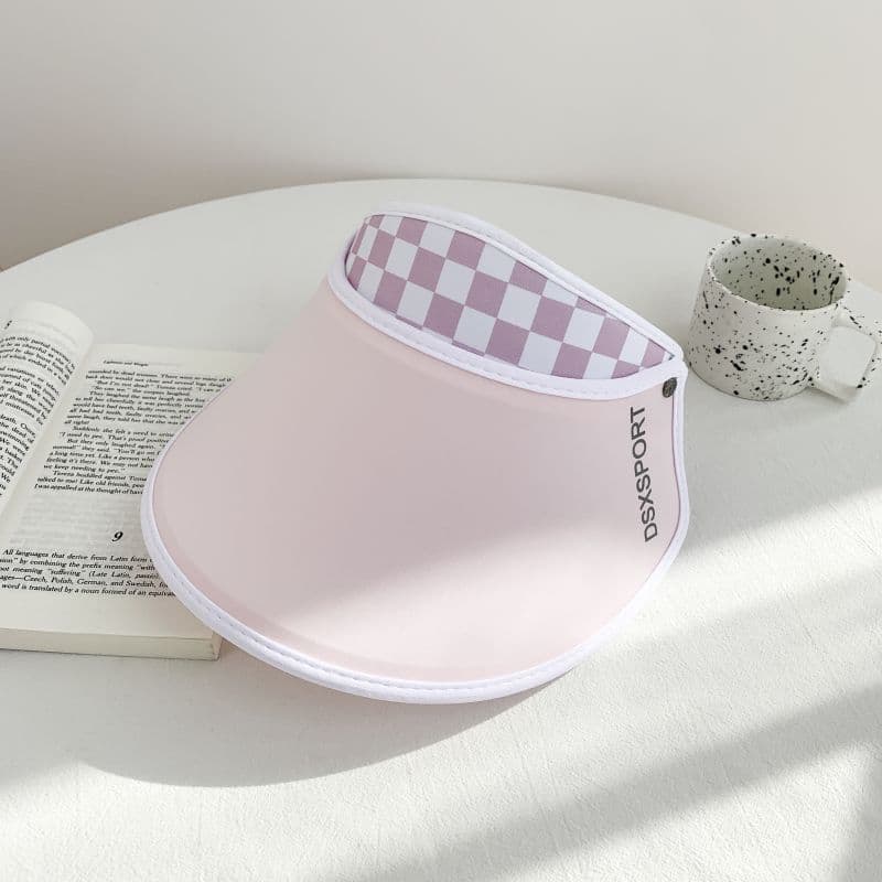 Empty Visor Cap For Women Wide Beach Sun Hats thumbnail 4