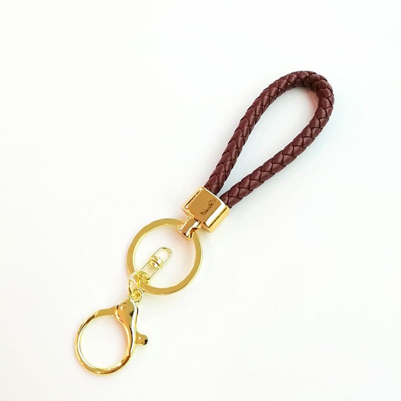 Braided PU Leather Keychain thumbnail 9