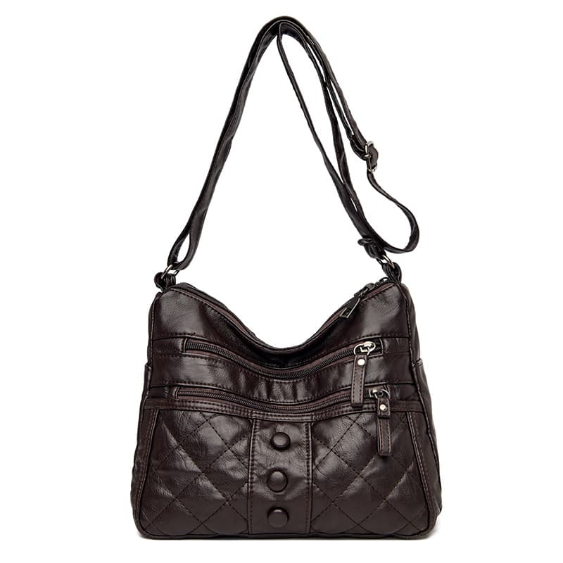 PU Leather soft shoulder cross-body bag thumbnail 7