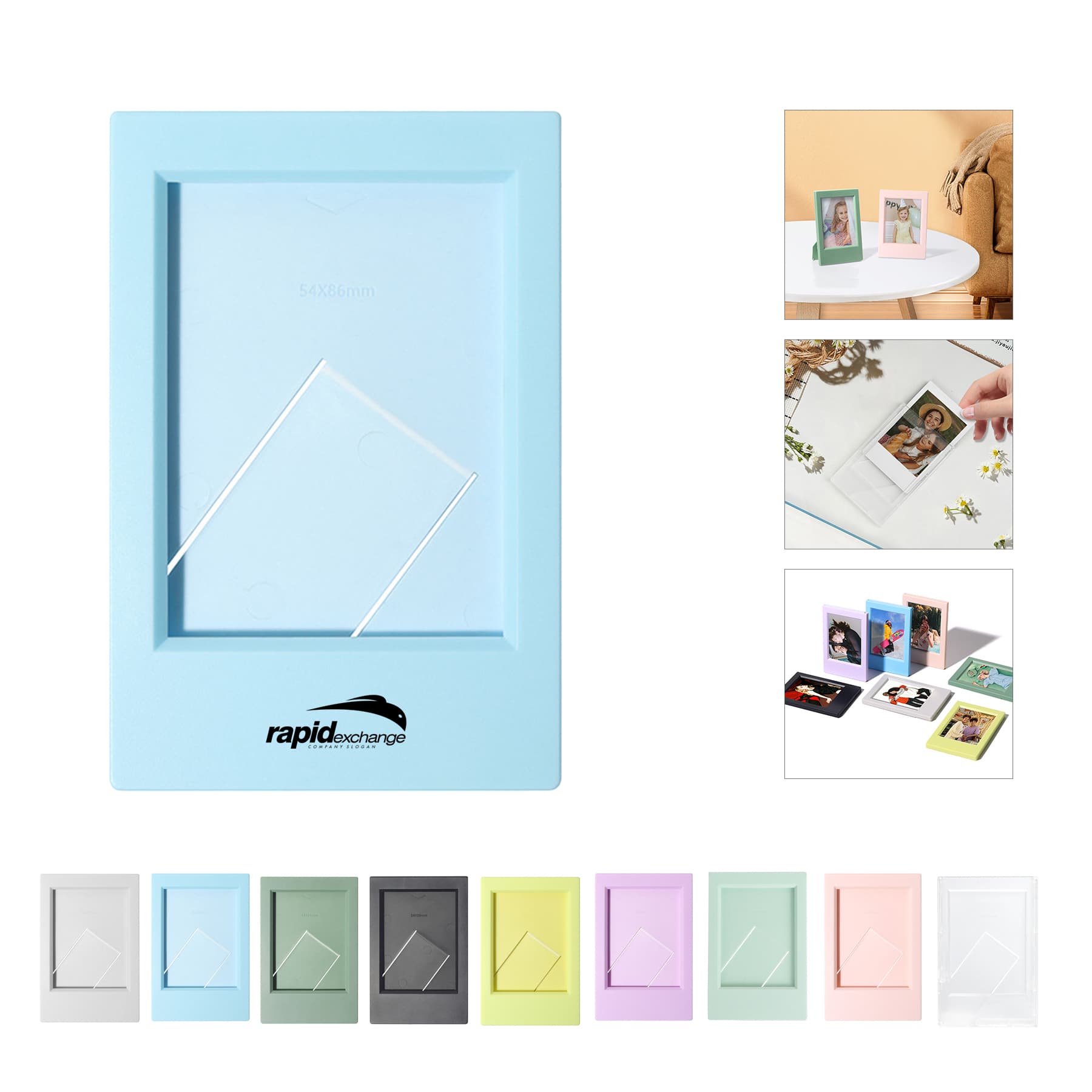 3" Colorful Polaroid Stand Table Photo Frame