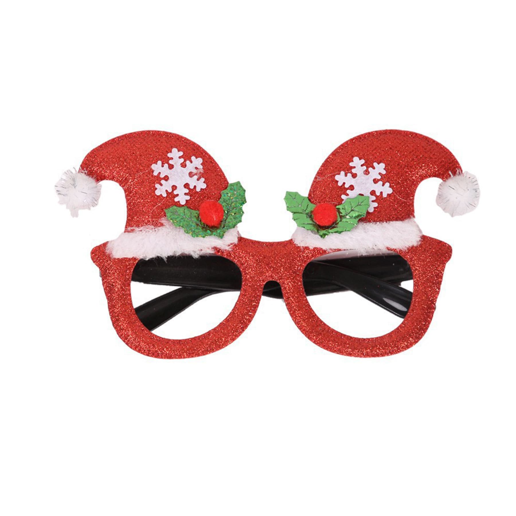 Christmas Decorated Plastic Glasses thumbnail 6