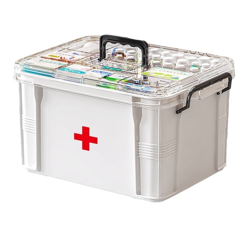 First Aid Medical Kit Storage Case Box thumbnail 3