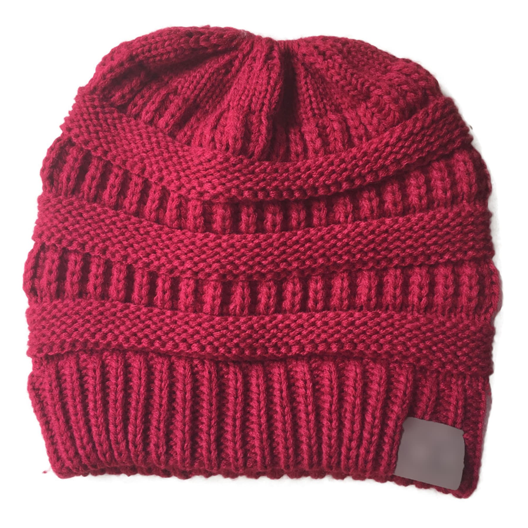 Beanie Multi Color Ribbed Hat Cap thumbnail 2