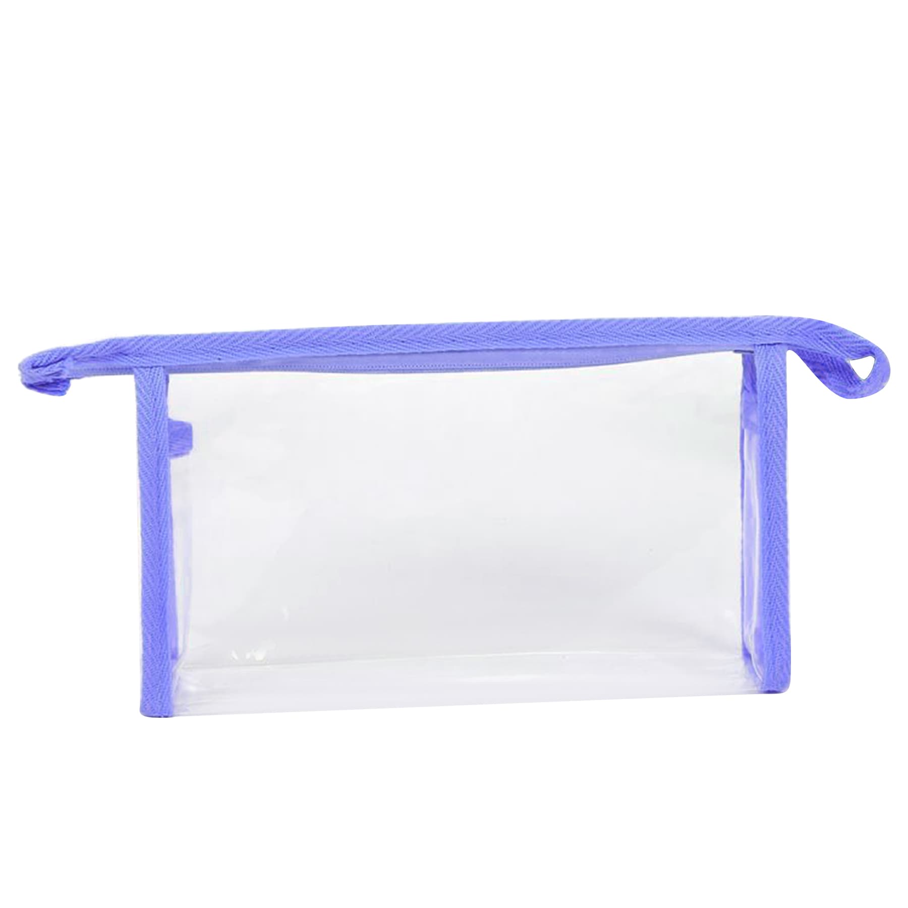 PVC Waterproof Cosmetic Bag with ZipperTransparent thumbnail 5