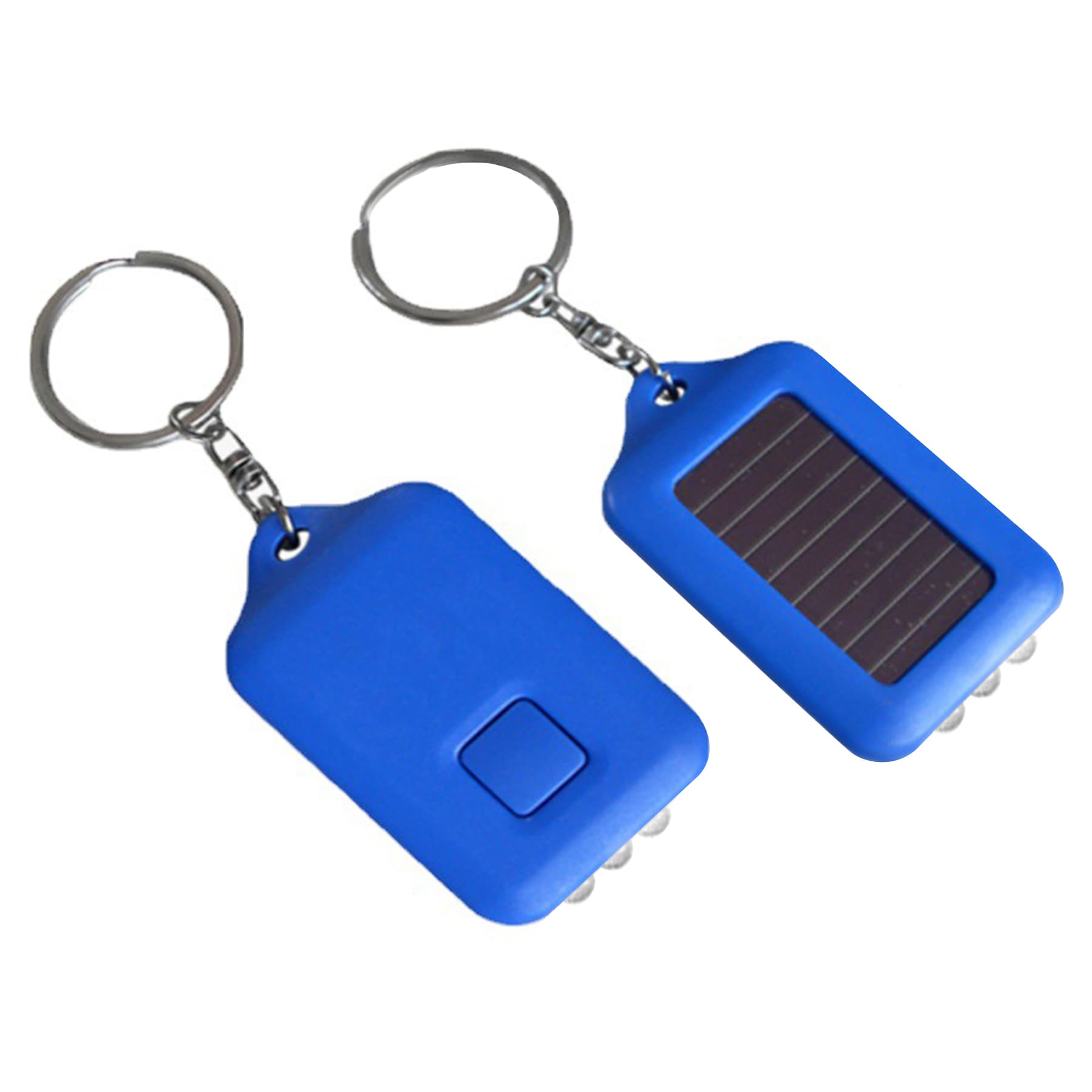 Solar Powered Led Flashlight Keychain thumbnail 3