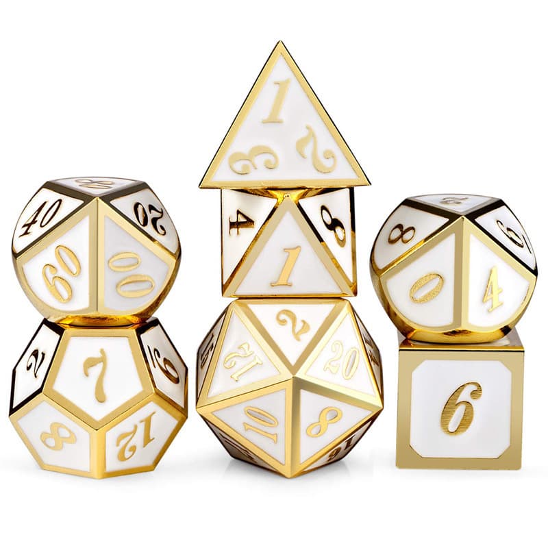 Table Board Game Zinc Alloy Dice thumbnail 2