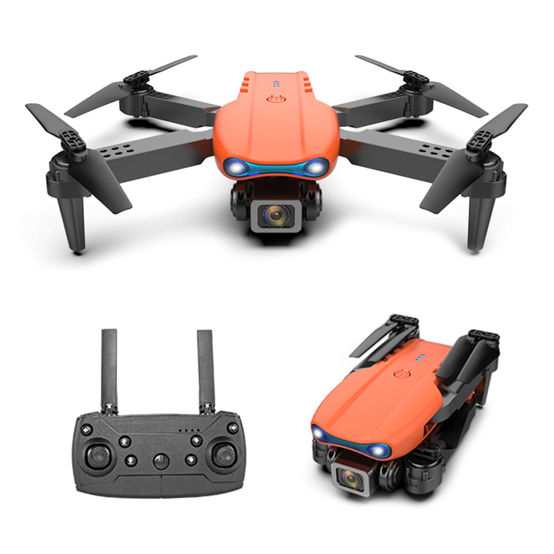 Foldable Quadcopter Drone With 4K Dual Camera thumbnail 4