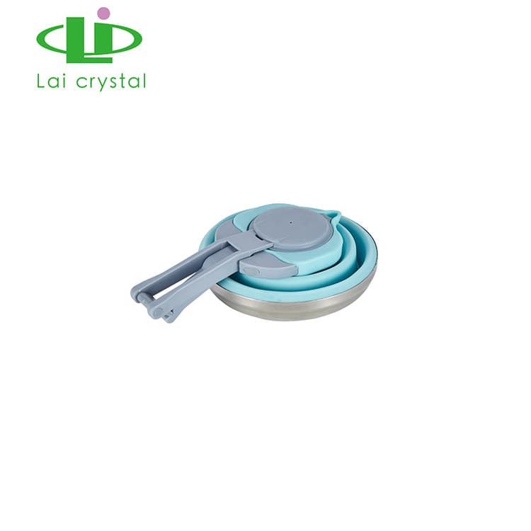 Collapsible Camping Kettle for Hiking, Travel, Outdoors 50oz