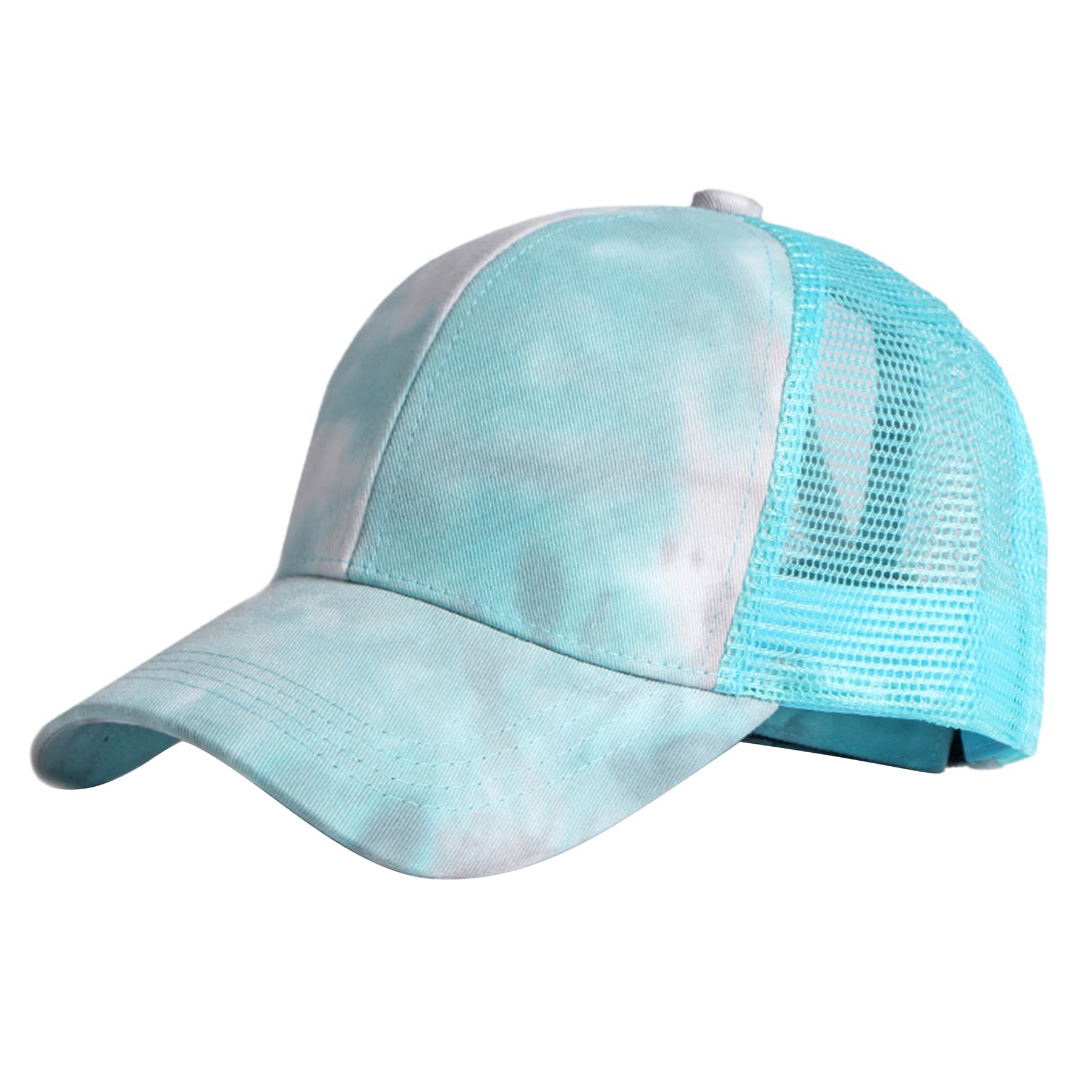 Ponytail Baseball Cap Tie Dye Hat
