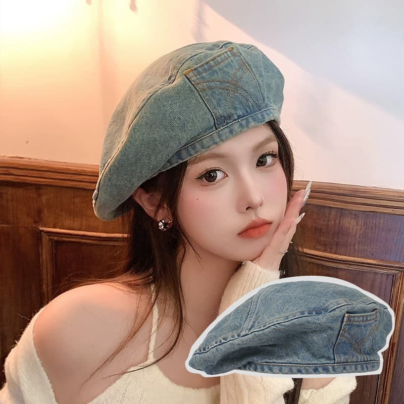 Cotton Versatile big-headed painter hat