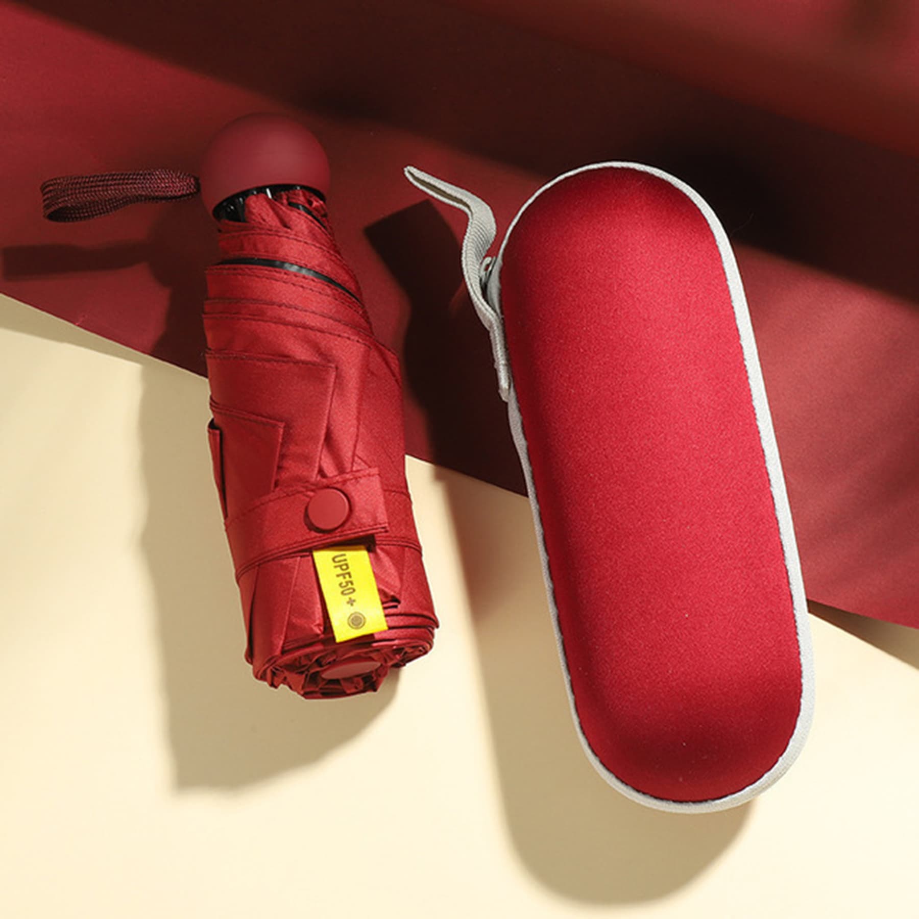 Capsule-Shaped Advertising Gift Umbrella thumbnail 2