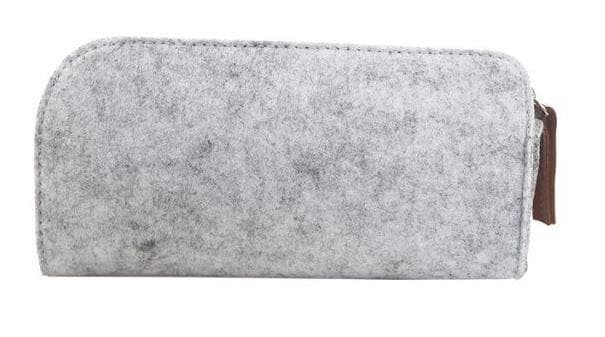 Felt Zippered Pencil Case