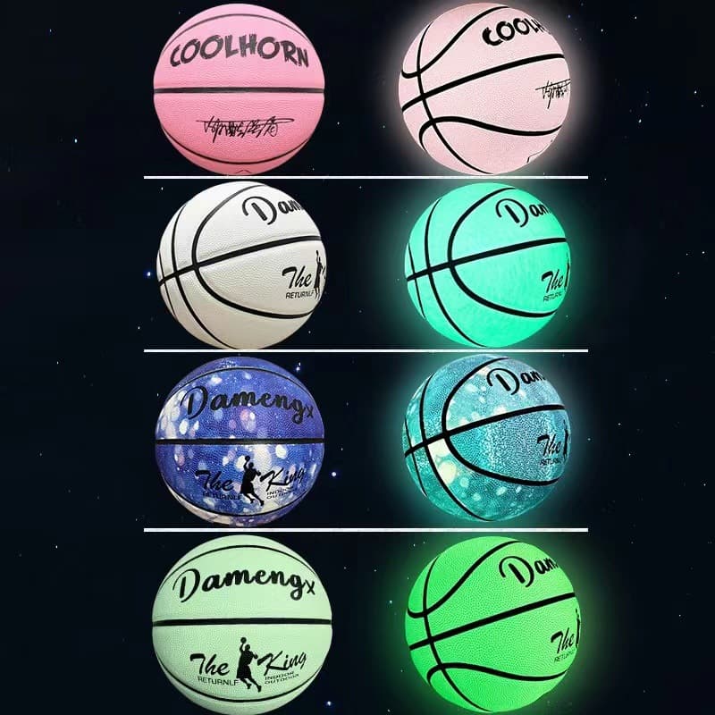 Custom Glow in the Dark Basketball thumbnail 6