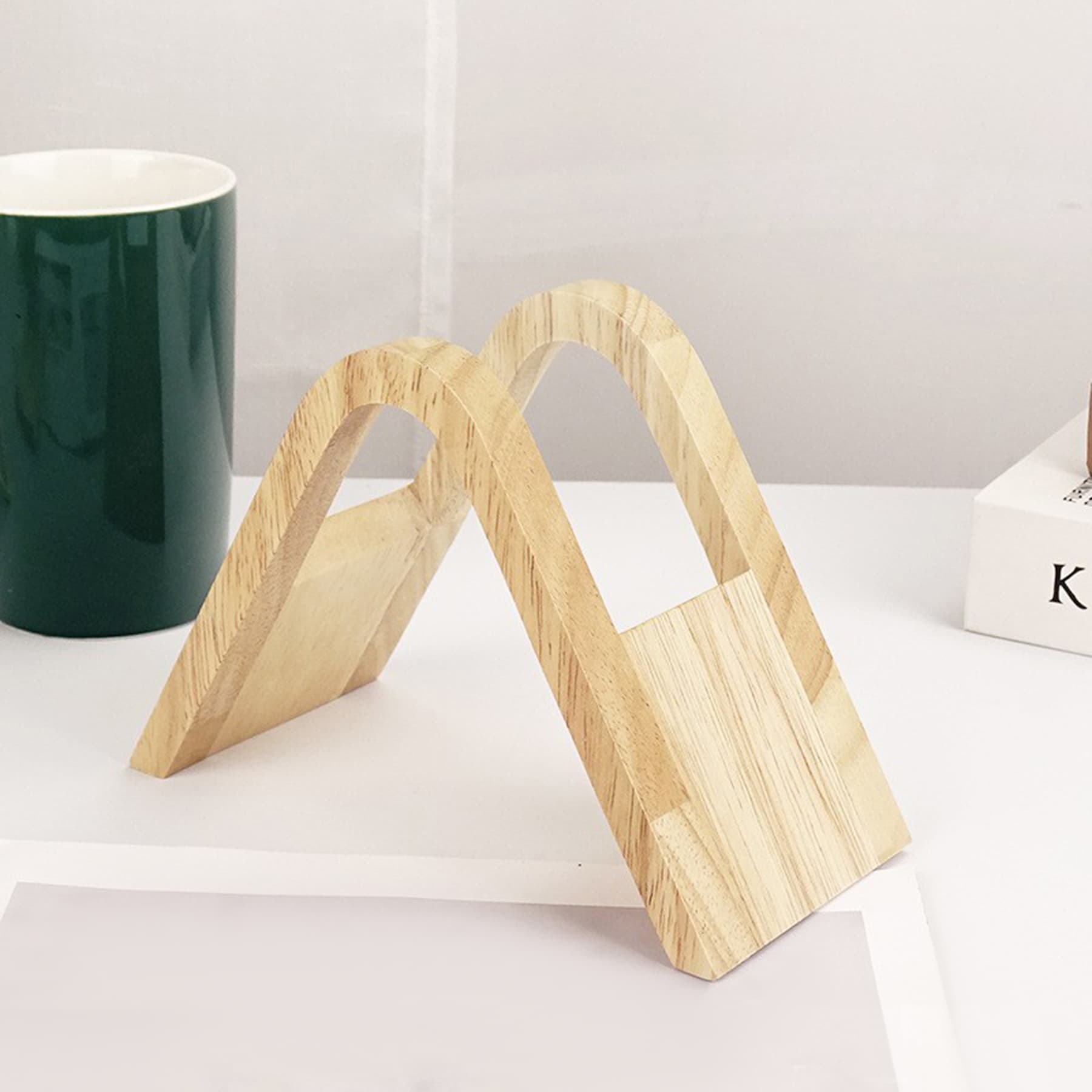 Wooden Coffee Filter Holder thumbnail 2