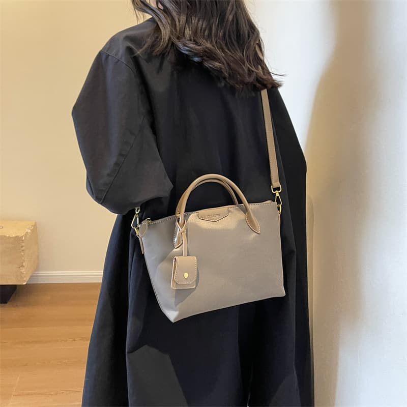 Lightweight Nylon Tote Crossbody Bag