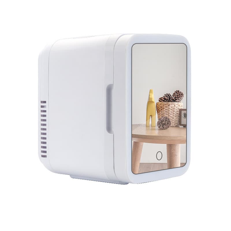 Portable Mirror And LED Design Beauty Skincare Mini Fridge thumbnail 3