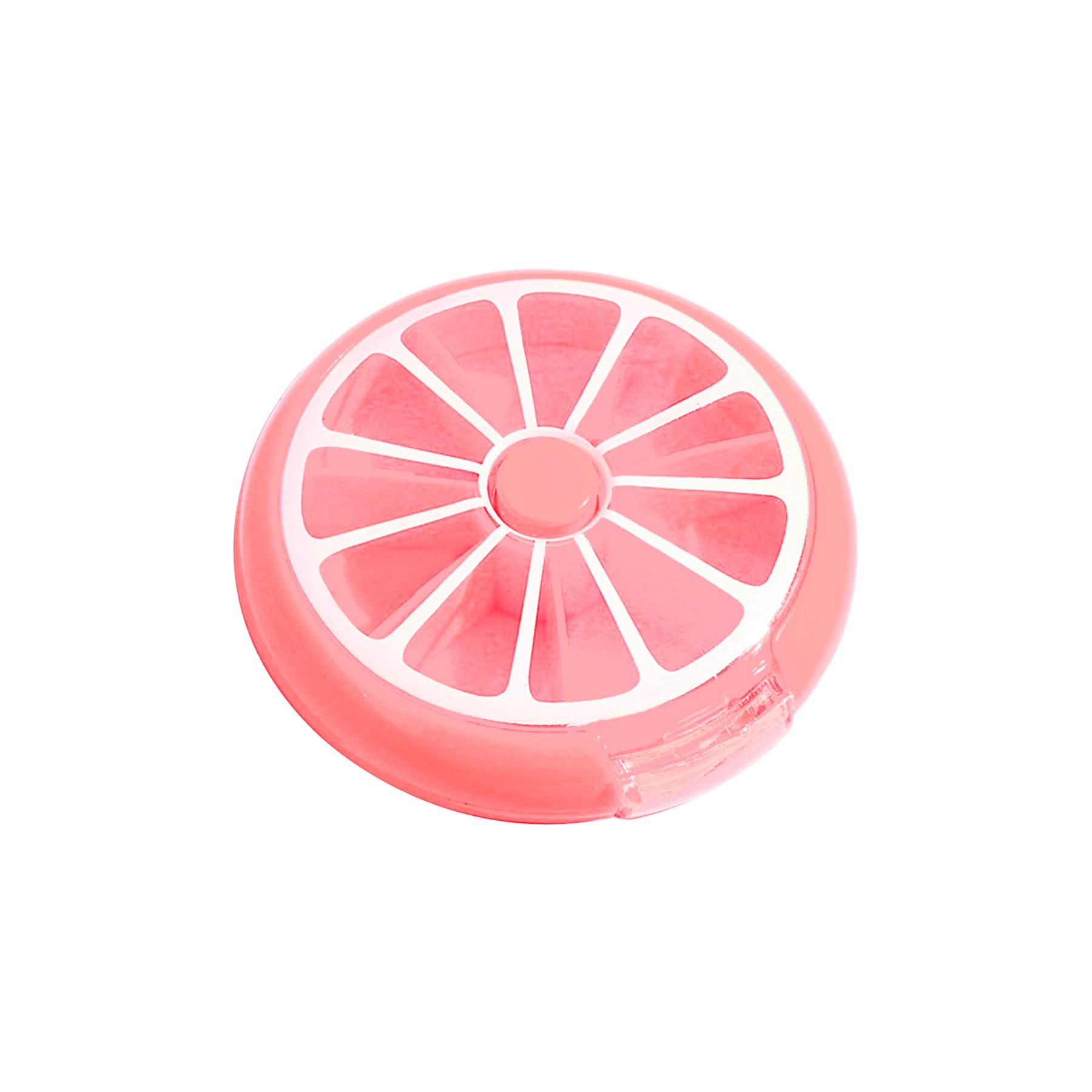 Rotatable 7-Slot Round Pill Box Medicine Case thumbnail 10