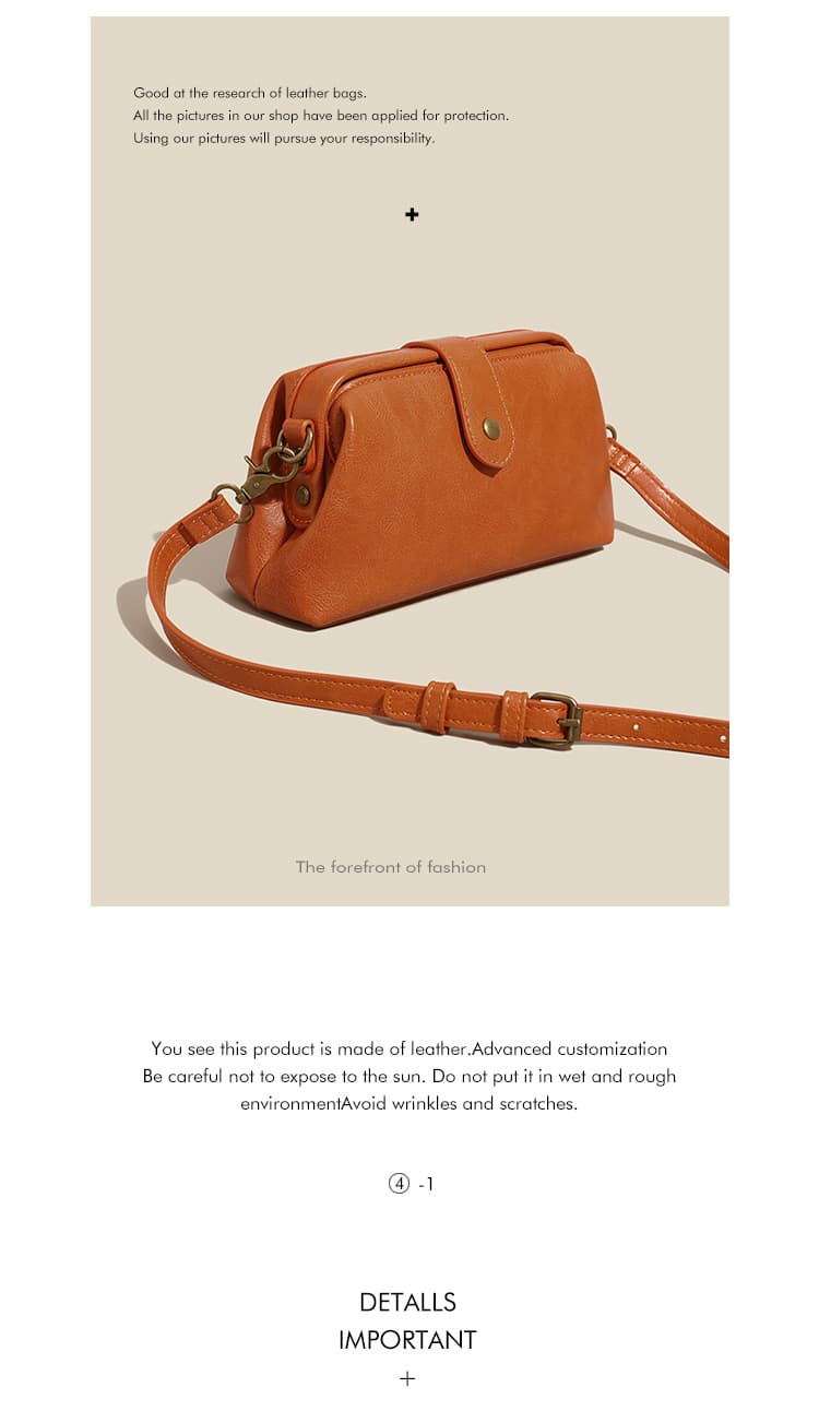 Female Leather Crossbody Bag thumbnail 2