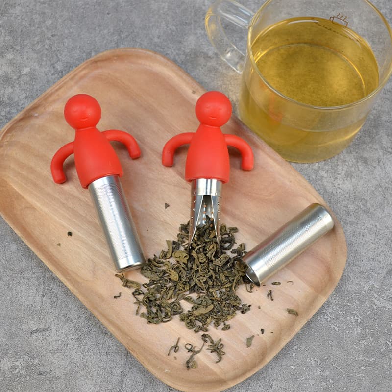 Stainless Steel Silicone Tea Drainer
