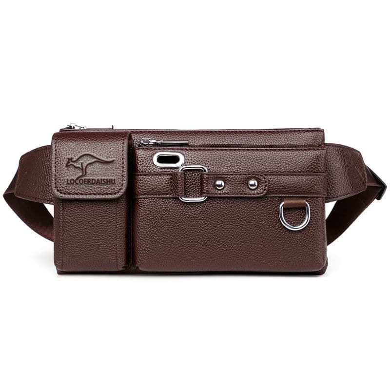 PU Leather Man’s Shoulder Bag thumbnail 6