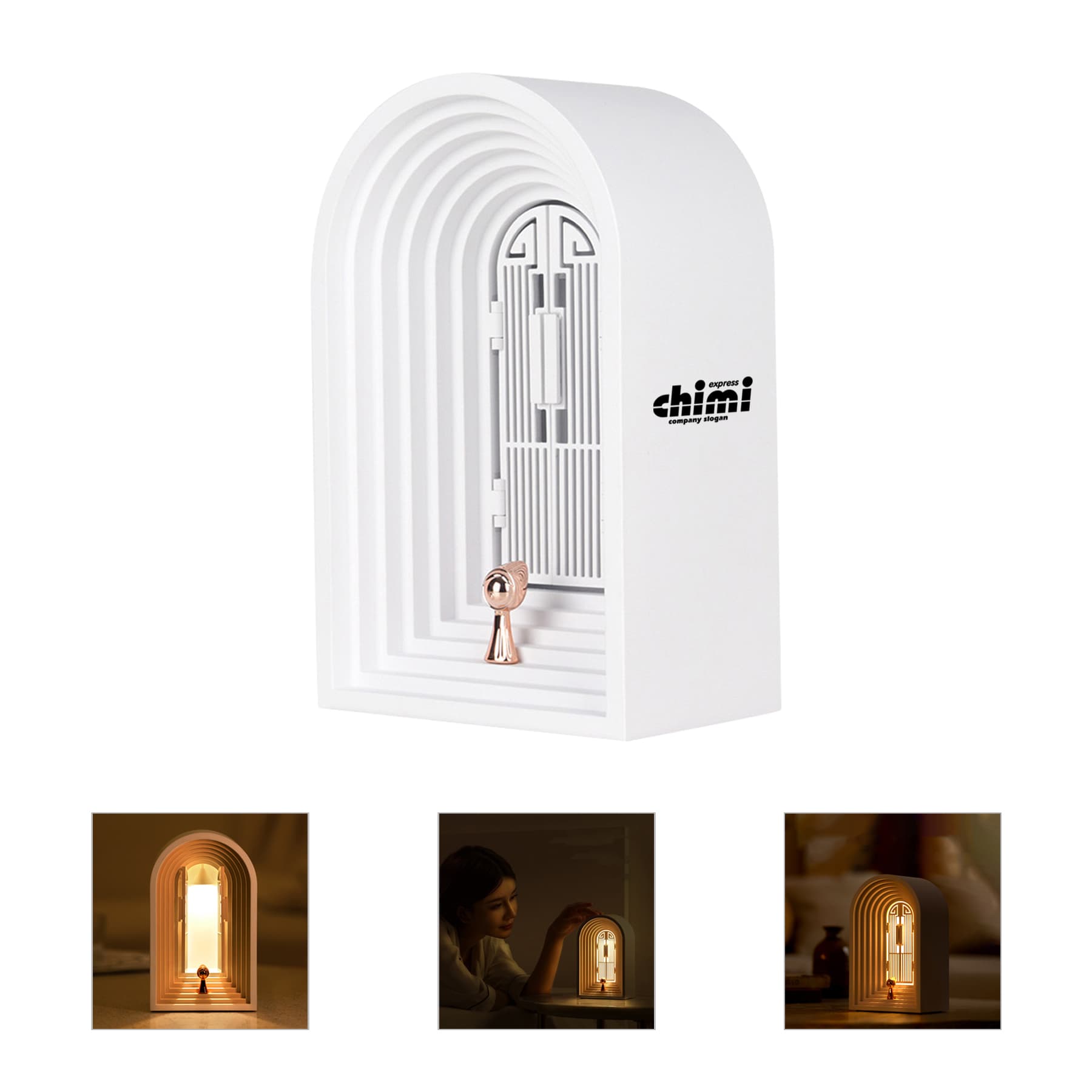 Nordic Table Lamp With Wireless Speaker