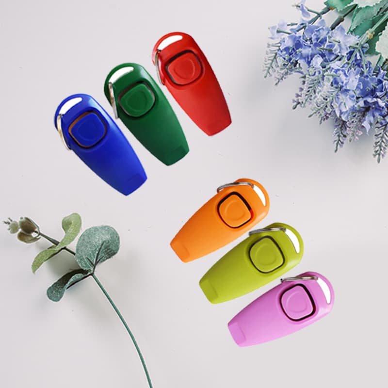 2 In 1 Dog Clickers And Whistle With Keyring thumbnail 6