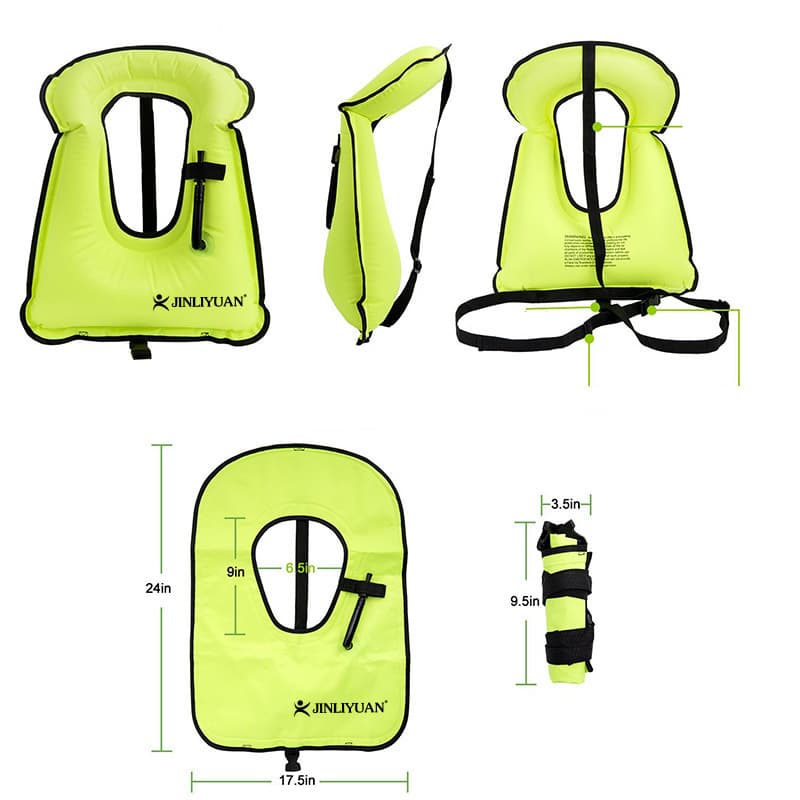Inflatable Swimming Scuba Vest Jacket thumbnail 4