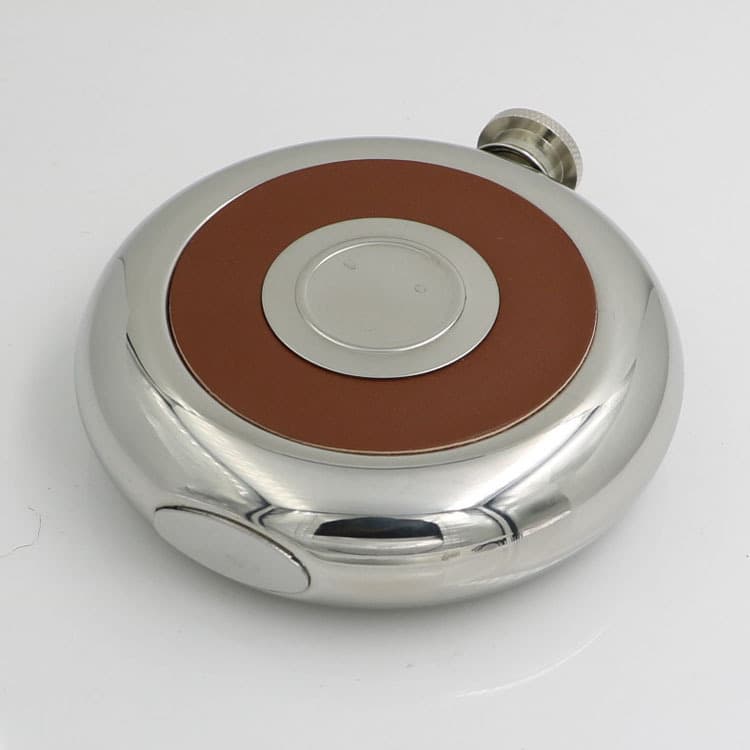 5oz Hip Flask with a Built-in Cup for Liquor
