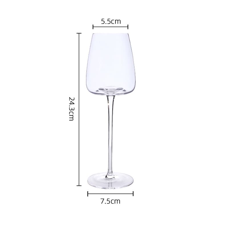 Capacity Crystal Red Wine Glasses thumbnail 3