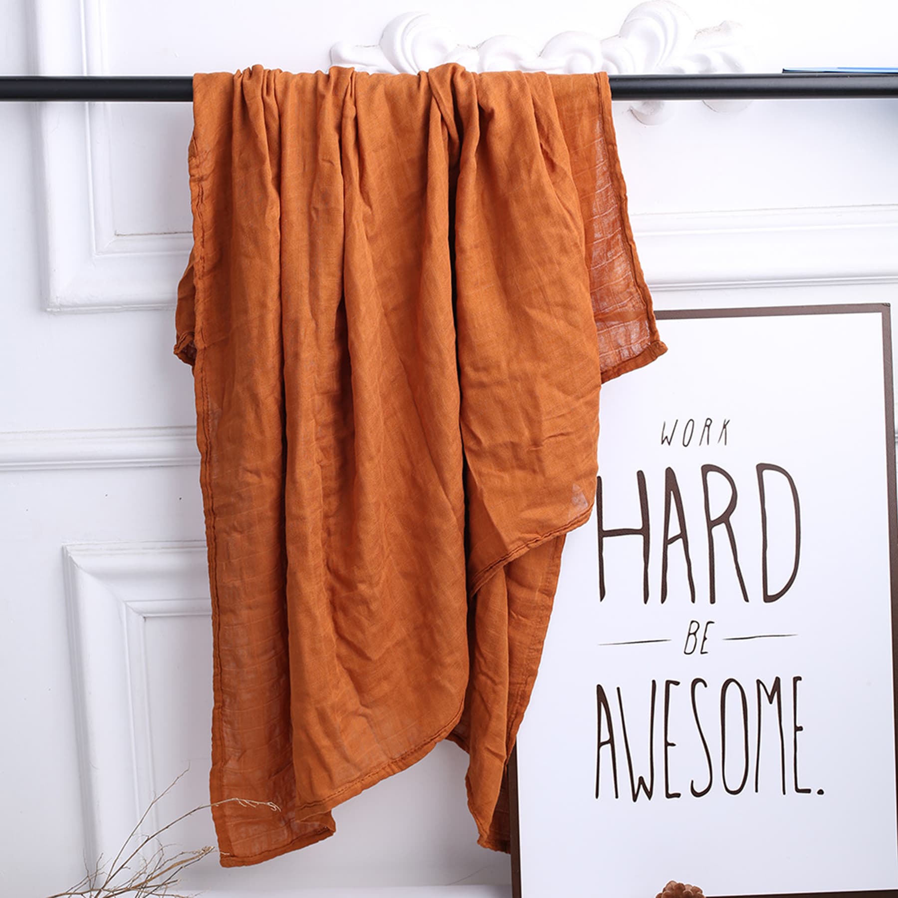 Bamboo Baby Blanket Swaddle thumbnail 14