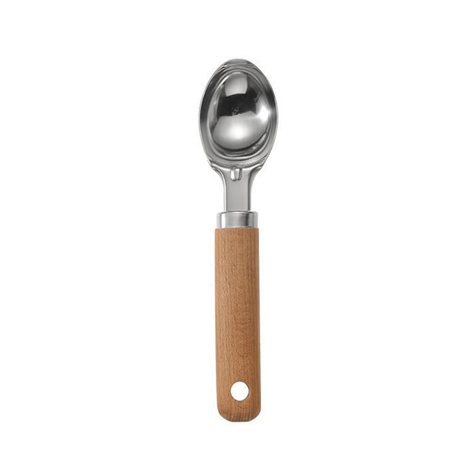 Wooden Handle Stainless Steel  Multifunction Scoop