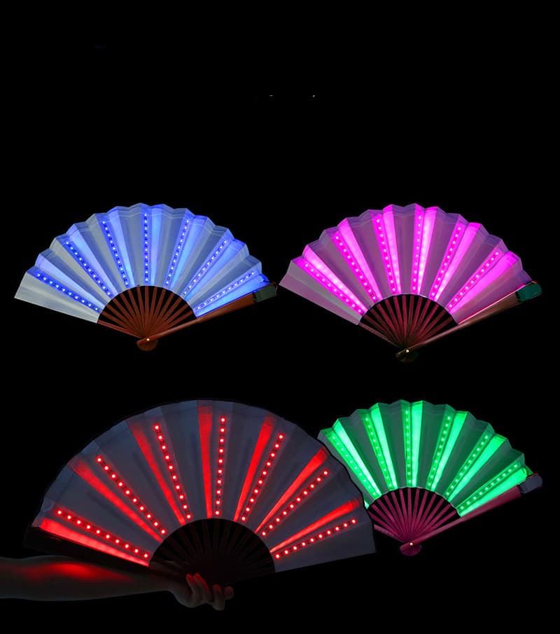 Led Luminous Folding Fan