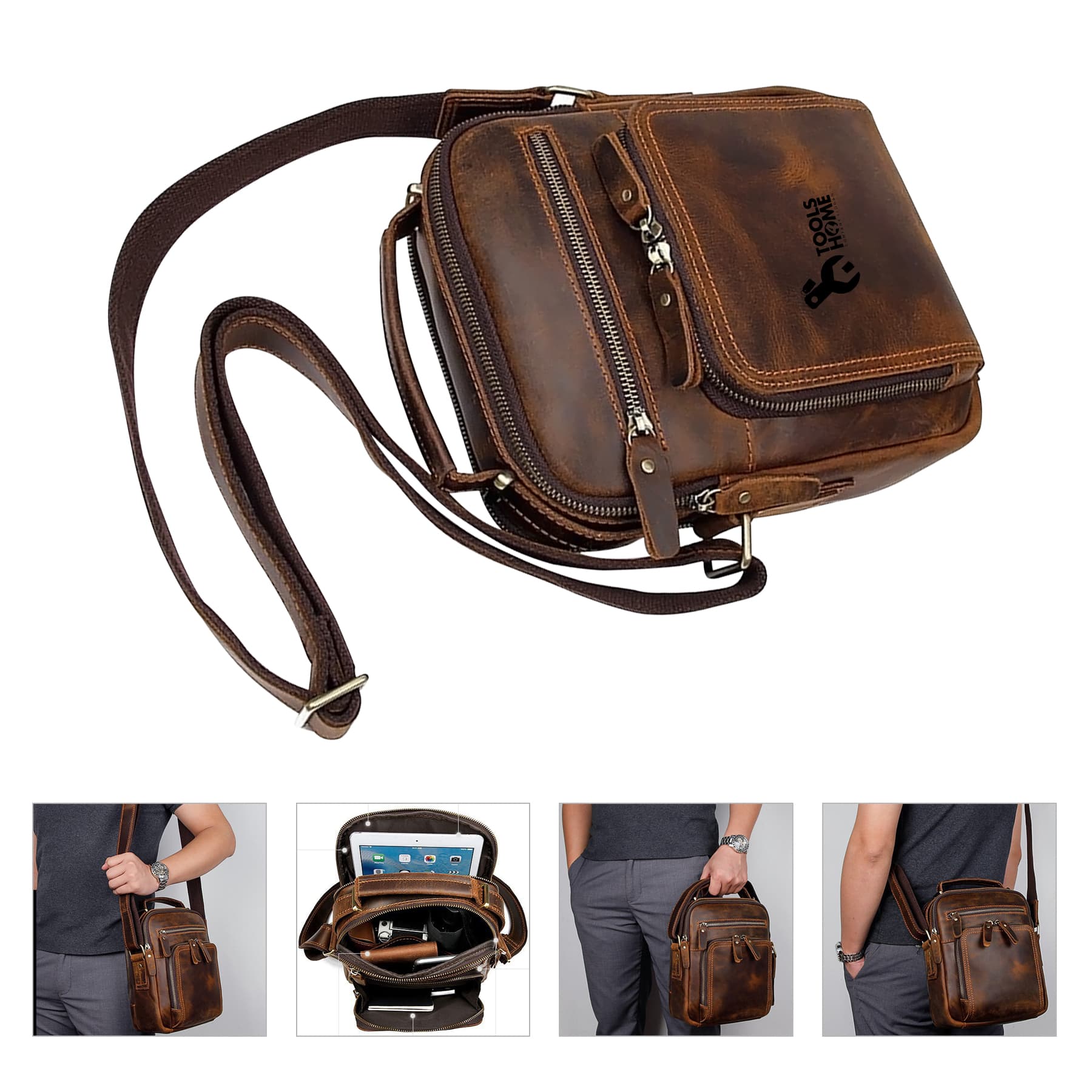Leather Wearable Cross-body Bag
