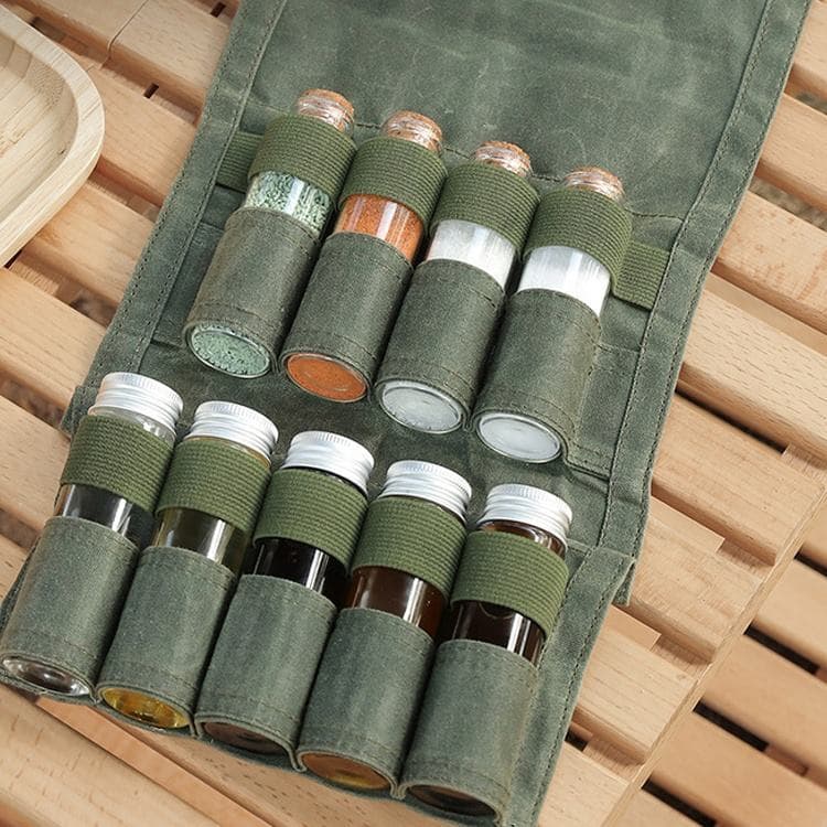 Outdoor Flavor Jar With Canvas Organization