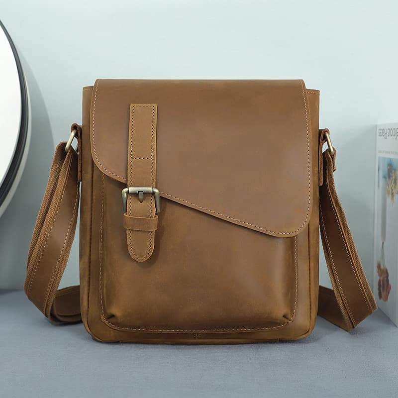 Genuine Leather Shoulder Crossbody Bags Waterproof thumbnail 4