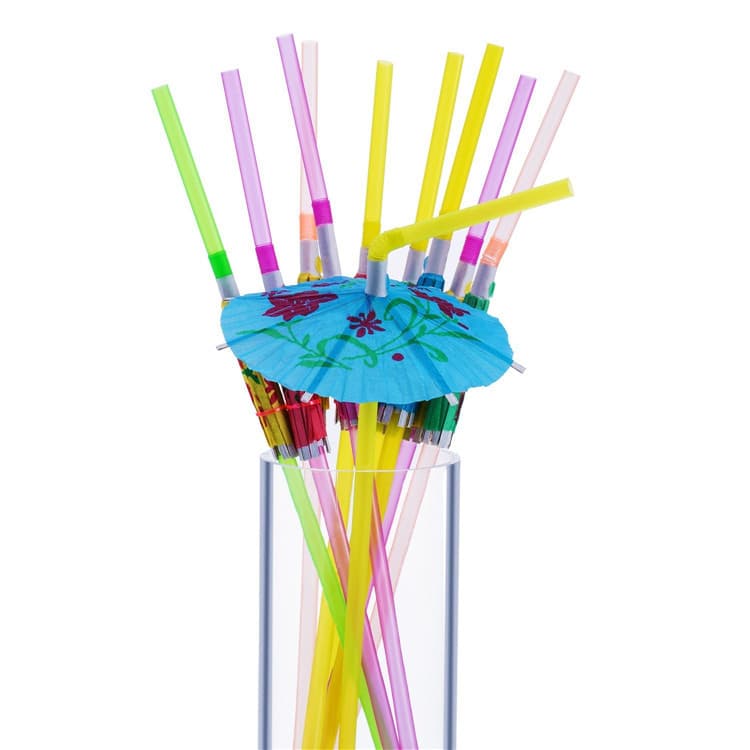 Umbrella Drinking Straws