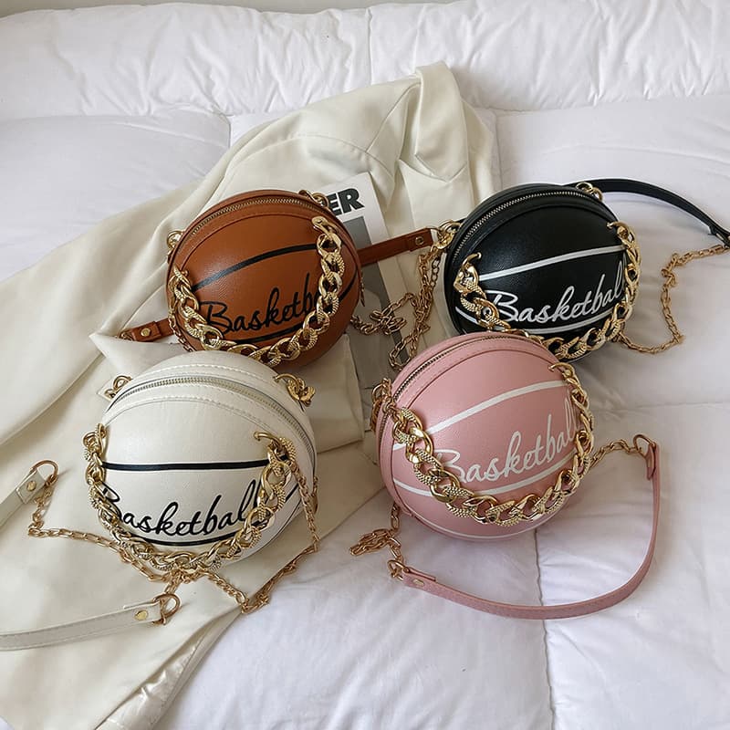PU Portable Basketball Chain Bag thumbnail 4