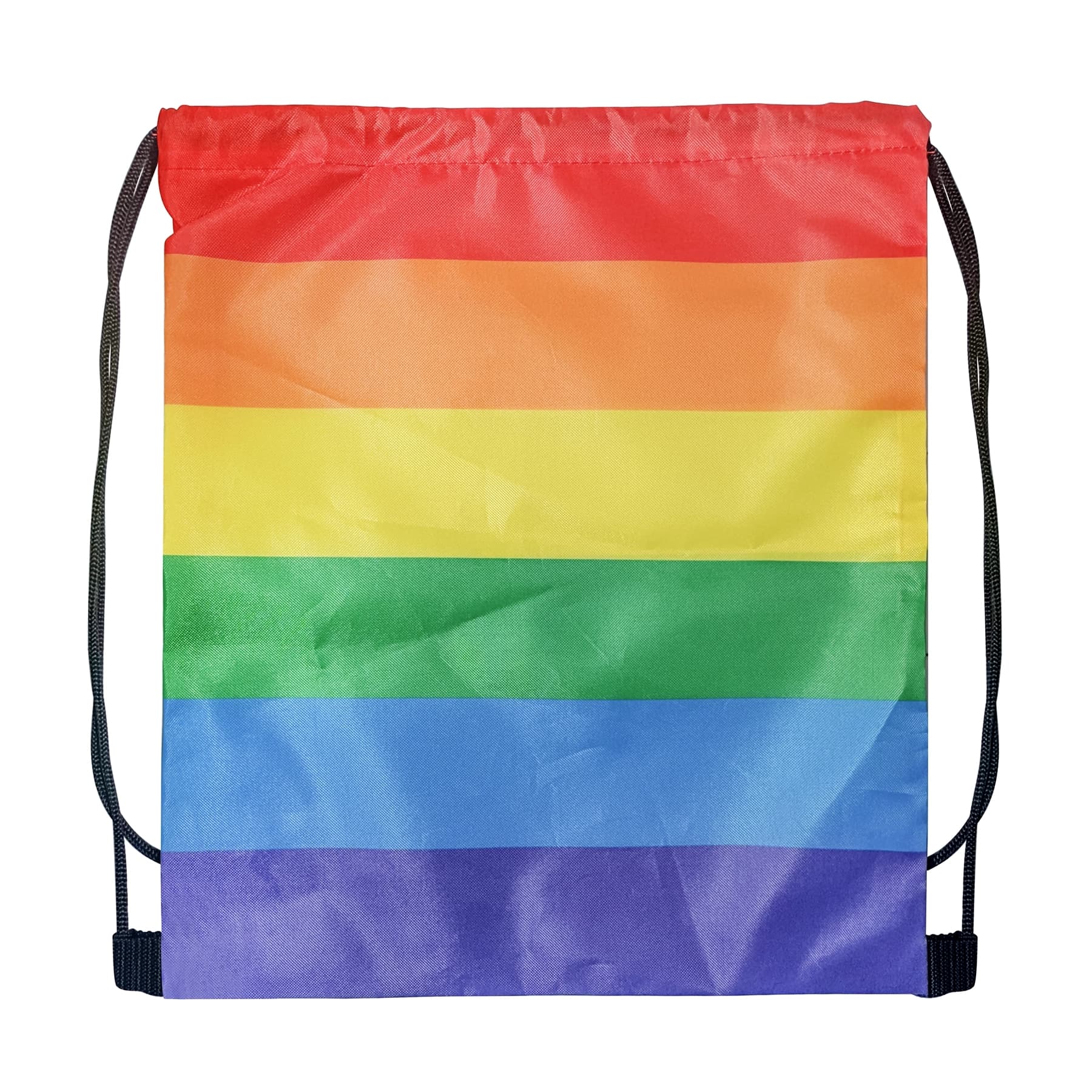 Pride Rainbow Drawstring Backpack thumbnail 4