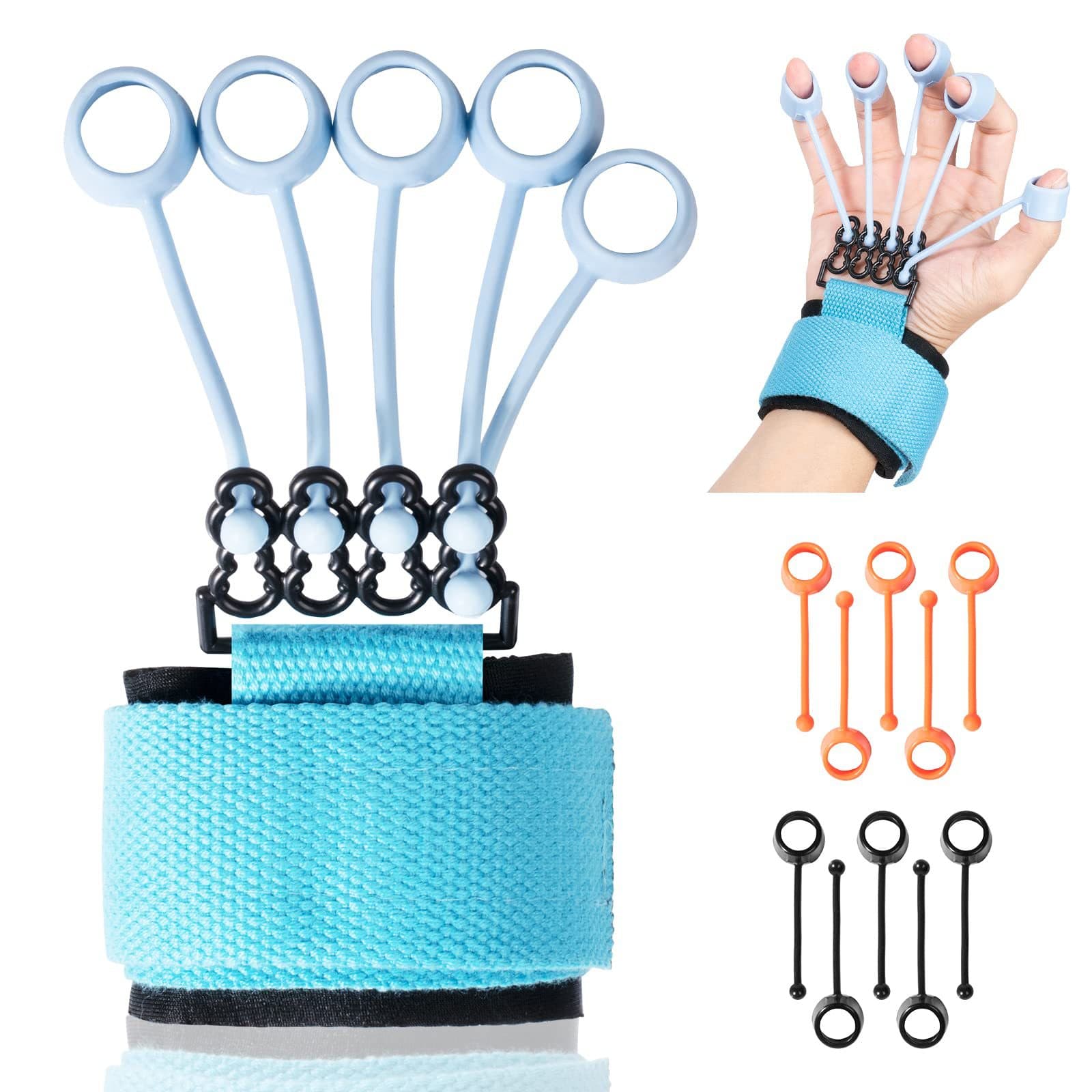 Finger Strengthener 40lb Hand Exerciser Trainer thumbnail 2