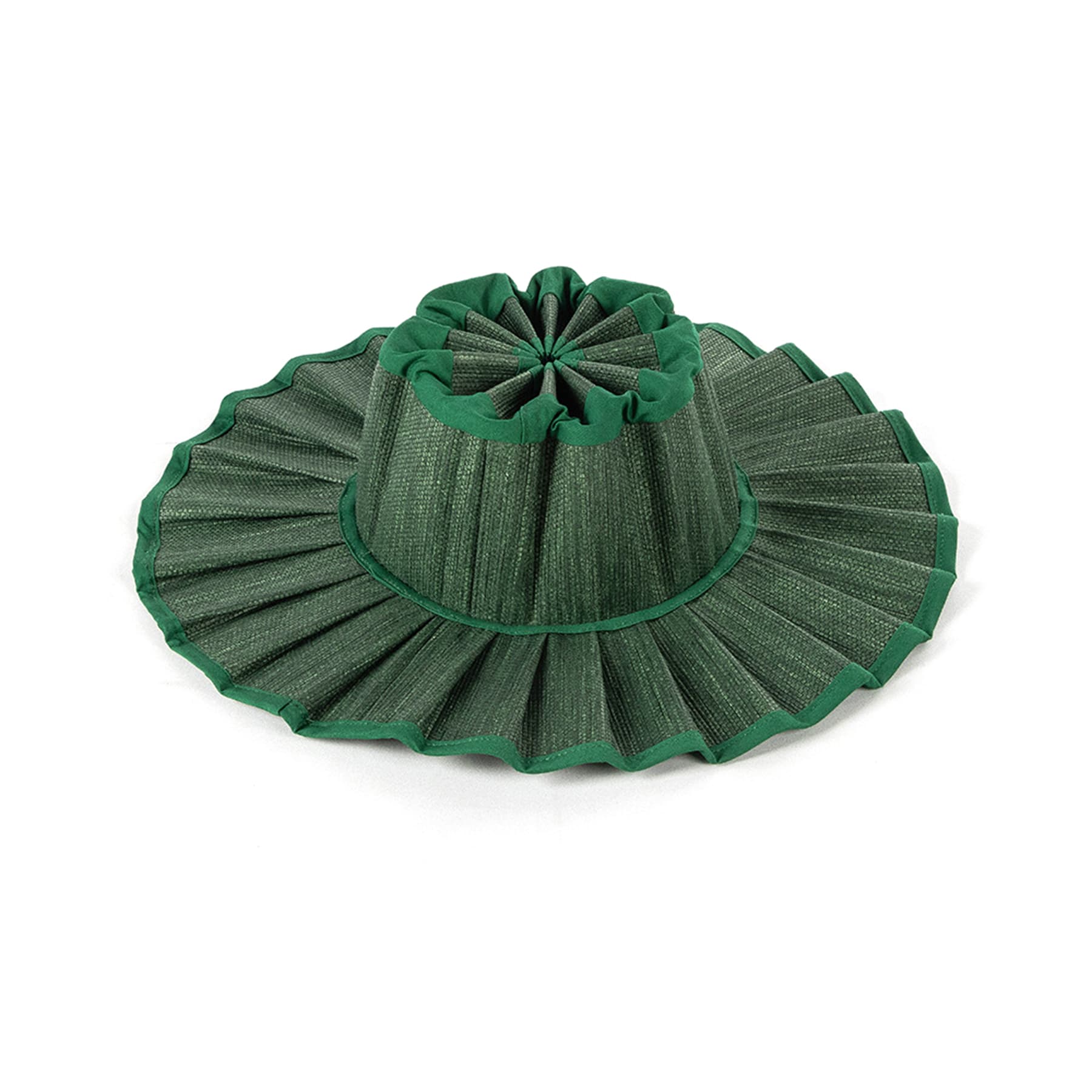 New Pleated Staw Hat