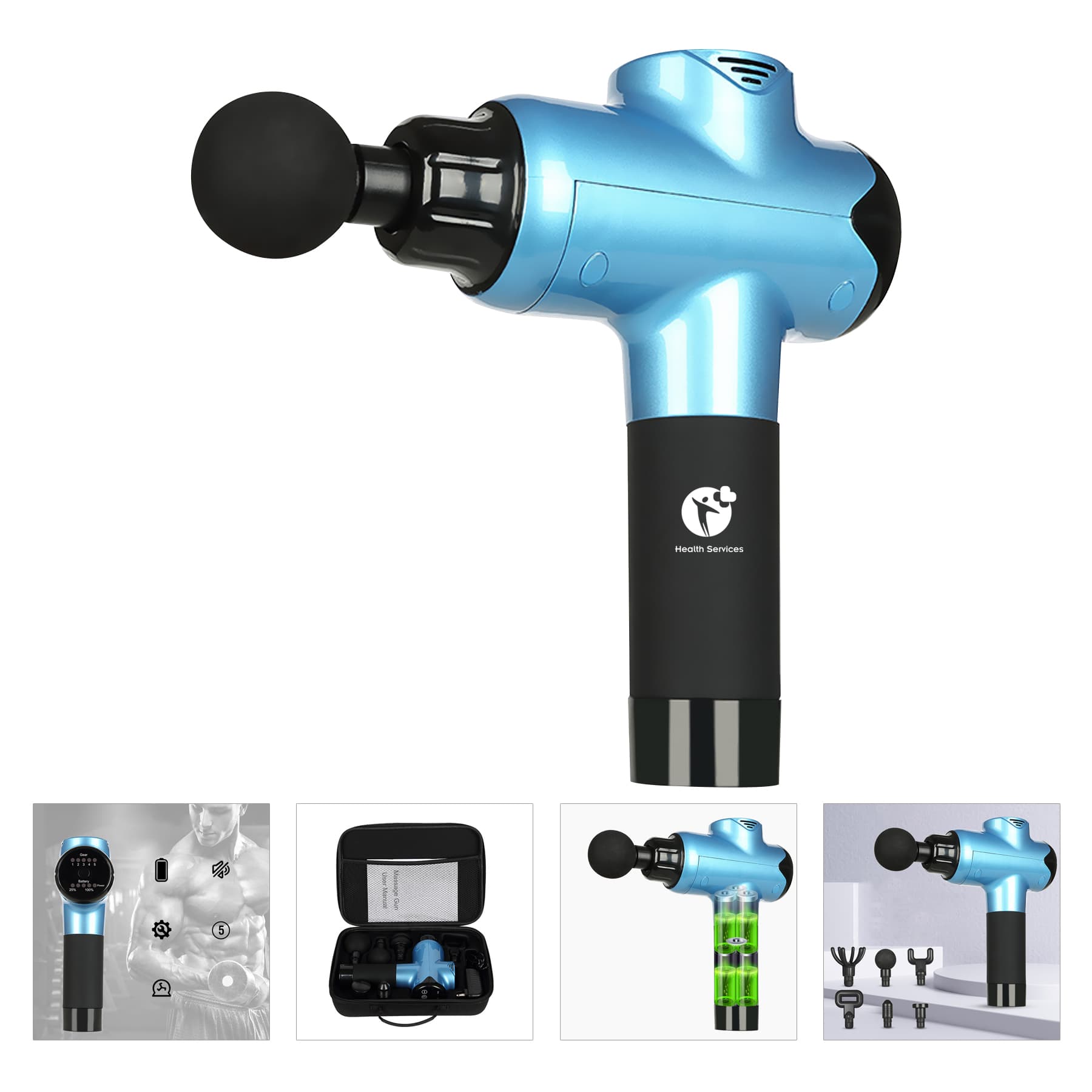 Multi-functional Handheld Massage Gun