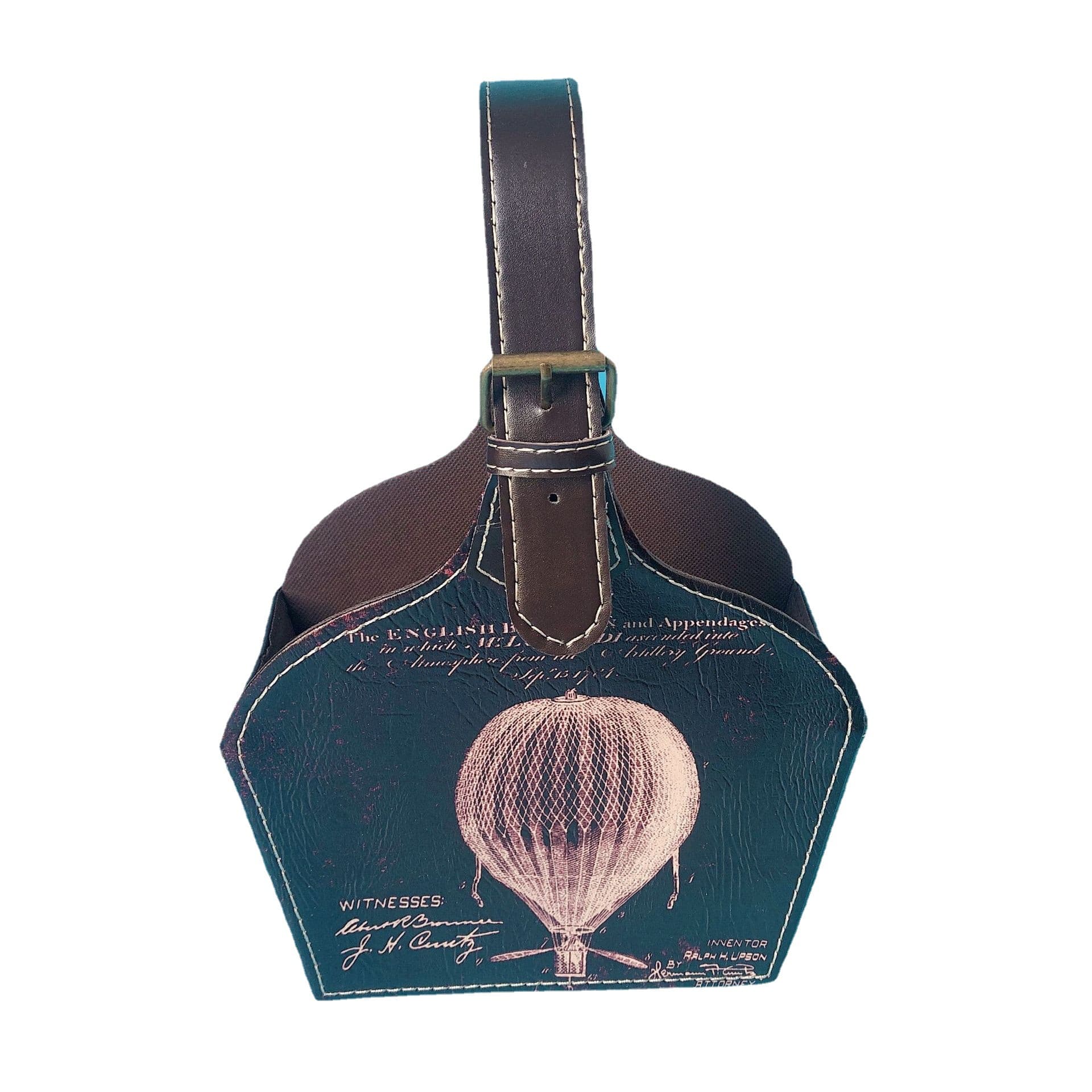 Leather storage basket thumbnail 27