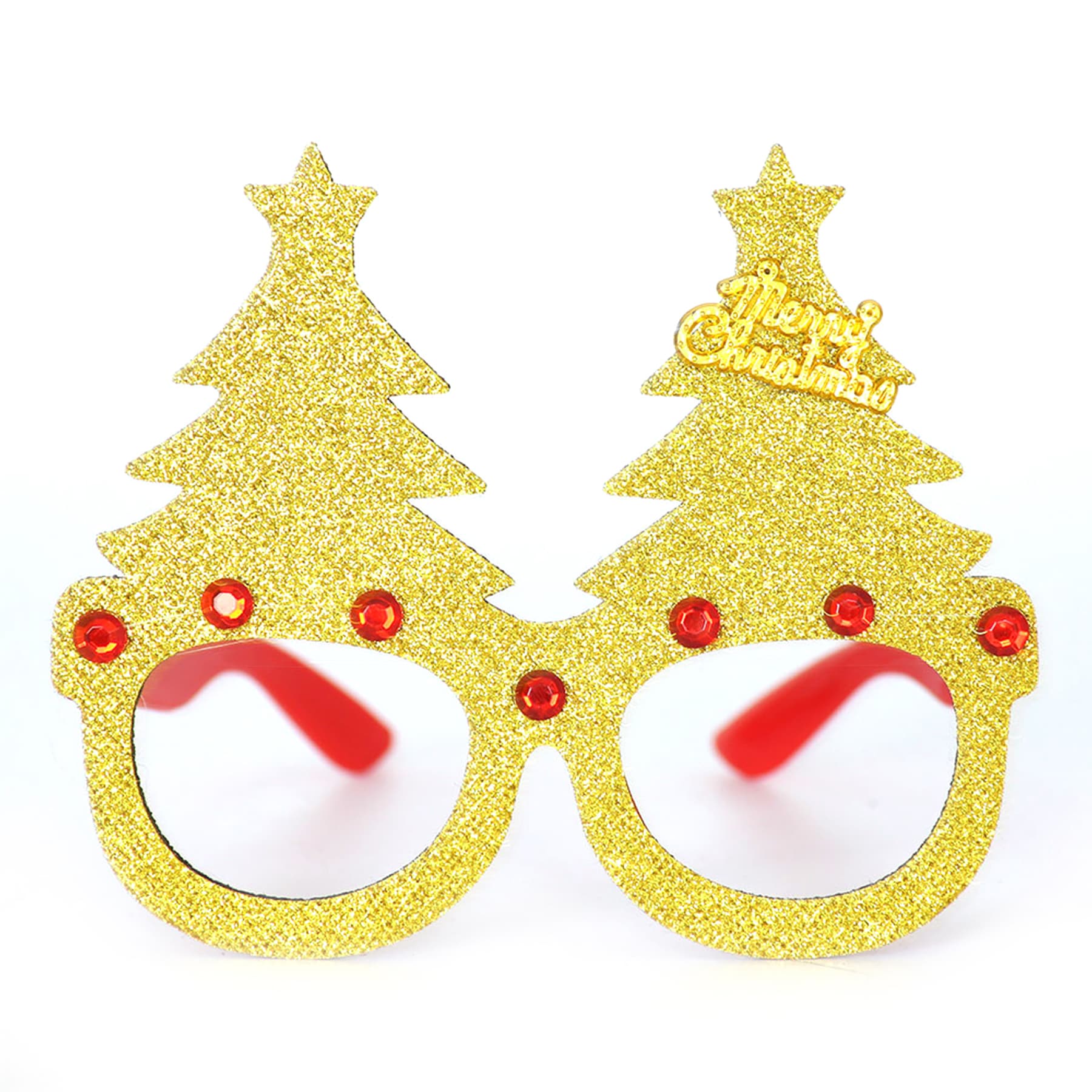 Christmas Decorated Plastic Glasses thumbnail 22